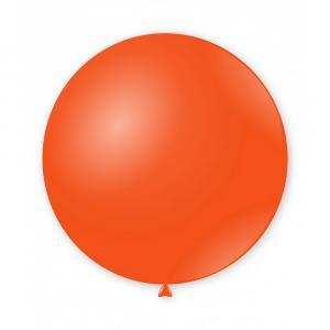 Palloncino colore arancione pastello da 111cm. 1pz