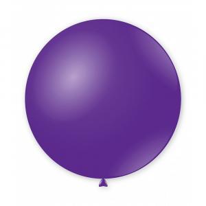 Palloncino colore viola pastello da 121cm. 1pz