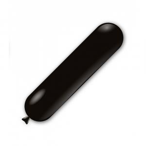 Palloncino zeppelin nero pastello lungo 170cm. 1pz