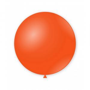 Palloncino colore arancione pastello da 83cm. 1pz