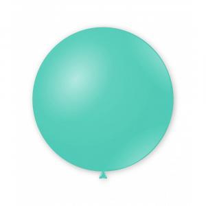 Palloncino colore acquamarina pastello da 83cm. 1pz