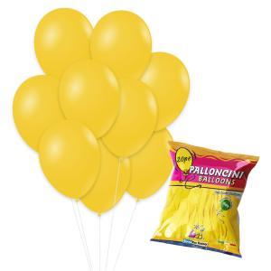 Palloncini pastello g90 10"-26cm giallo 11, 20pz.