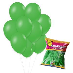 Palloncini pastello g90 10"-26cm verde 22, 20pz.