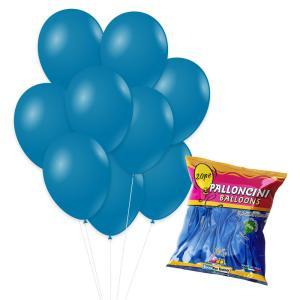 Palloncini pastello g90 10"-26cm blu 52, 20pz.