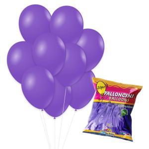 Palloncini pastello g90 10"-26cm lavanda 49, 20pz.