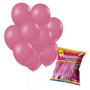 Palloncini pastello g90 10"-26cm rosa 26, 20pz.