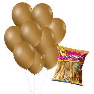 Palloncini metallizzati gm90 10"-26cm oro 66, 20pz.