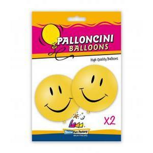 Blister 2pz 33" giallo 11 st. nera 1l smile