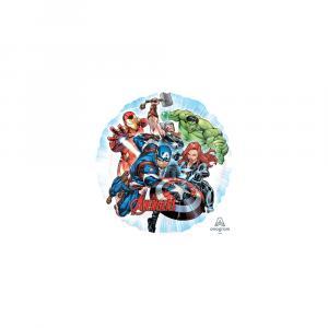 Palloncini  tondo avengers minishape 9"-22cm. 5pz