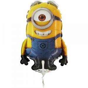 Palloncini  sagoma minions stuart 14"-35cm. 5pz