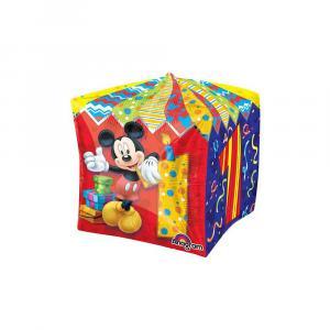 Palloncino  topolino cubo 17"-44cm. 1pz