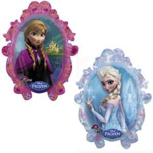 Palloncini  frozen elsa e anna street treats 27"-69cm. 10pz