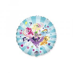 Palloncino  my little pony squadra cuore 18"-45cm. 1pz