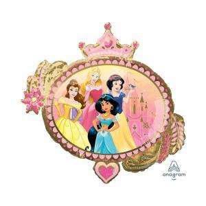 Palloncino  princess once upon a time supershape 34"x32". 1pz