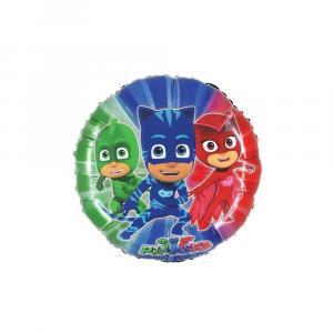 Palloncino  pj masks tondo 18"-45cm. 1pz