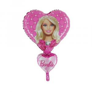 Palloncino  sagoma cuore barbie 36"-91cm. 1pz