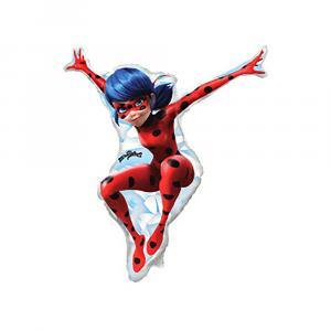 Palloncino  miraculous ladybug 33"-83cm. 1pz