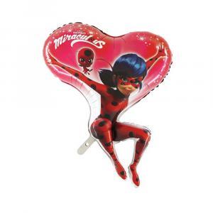 Palloncino  sagoma miraculous ladybug 38"-96cm. 1pz