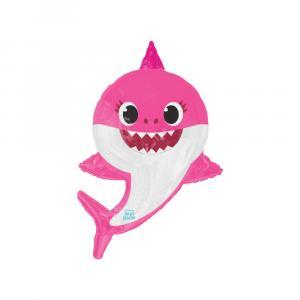 Palloncino  momma shark supershape"-28cm. 1pz