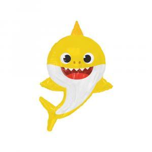 Palloncino  baby shark supershape"-28cm. 1pz