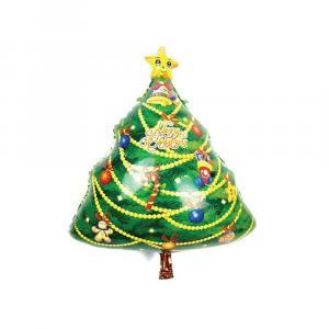 Palloncino  sagoma albero di natale 29"-73cm. 1pz