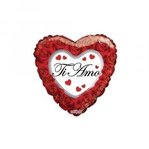 Palloncino  ti amo cuore 18"-45cm. 1pz