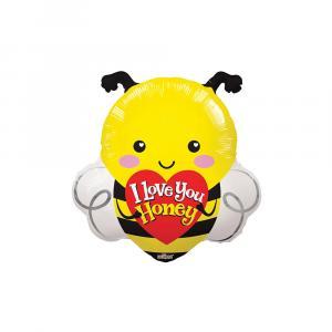 Palloncino  ape i love you honey  20"-50cm. 1pz