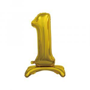 Palloncino  standing 1 oro supershape 30" - 76cm. 1pz