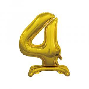 Palloncino  standing 4 oro supershape 30" - 76cm. 1pz