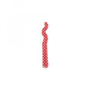 Palloncini  kurly zig zag rosso pois minishape 14"-35cm. 5pz