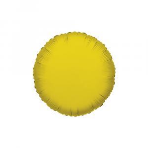 Palloncino  tondo oro 18" - 45cm. 1pz