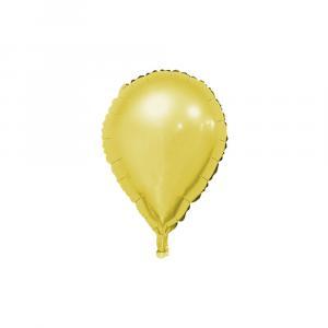 Palloncino  goccia oro 19" - 48cm. 1pz