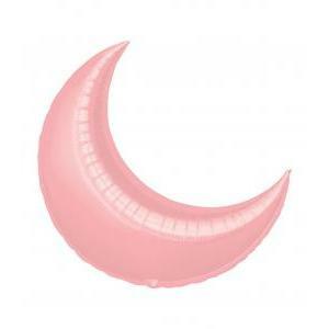 Palloncino  luna rosa supershape 36" - 91cm. 1pz