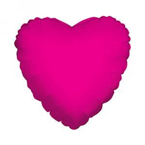 Palloncino  cuore fucsia supershape 36" - 91cm. 1pz