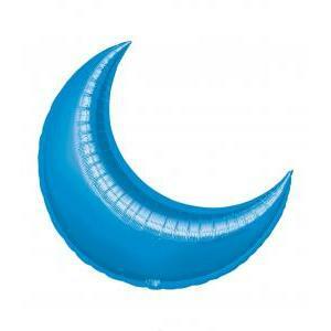 Palloncino  luna blu supershape 36" - 91cm. 1pz