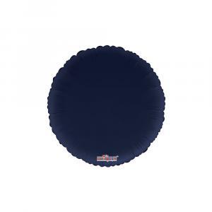 Palloncino  tondo blu navy 18" - 45cm. 1pz