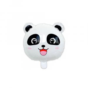 Palloncino  testa panda 18"-45cm. 1pz