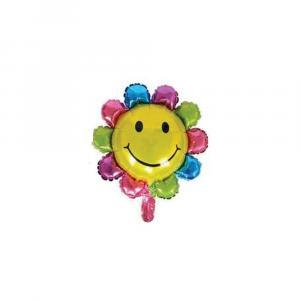 Palloncini  sagoma fiore smile 12"-30cm. 5pz