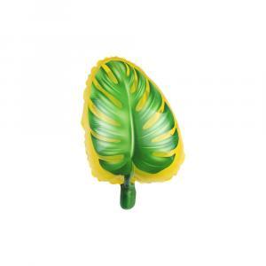 Palloncino  foglia verde e gialla 18"-45cm. 1pz