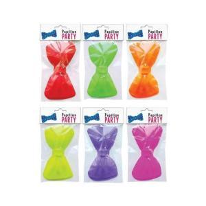 Papillion fluorescente colori assortiti. 1pz