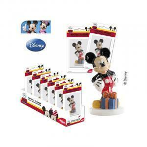 Candela 3d topolino 8cm 1pz