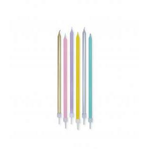 Candeline special soft rainbow cm15 6pz