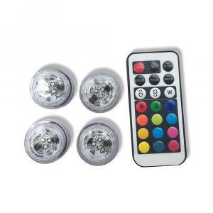 4 pezzi led per palloncini 24" riutilizzabile con telecomando. 4pz