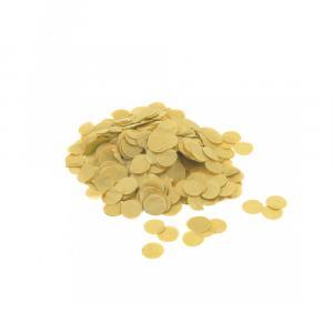 Coriandoli di carta crema per palloncini 1,8cm 15g. 1pz