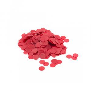 Coriandoli di carta rossi per palloncini 1,8cm 15g. 1pz