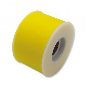 Rotolo tulle h.cm 5x mt 50 giallo