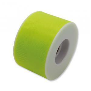 Rotolo tulle h.cm 5x mt 50 verde mela