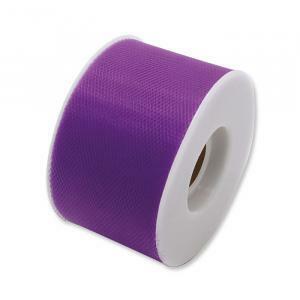 Rotolo tulle h.cm 5x mt 50 viola