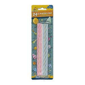 Candeline spirali /24 conf. da 12 pz