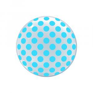 Deco b-loon 24" pois stampa celeste 1 pz